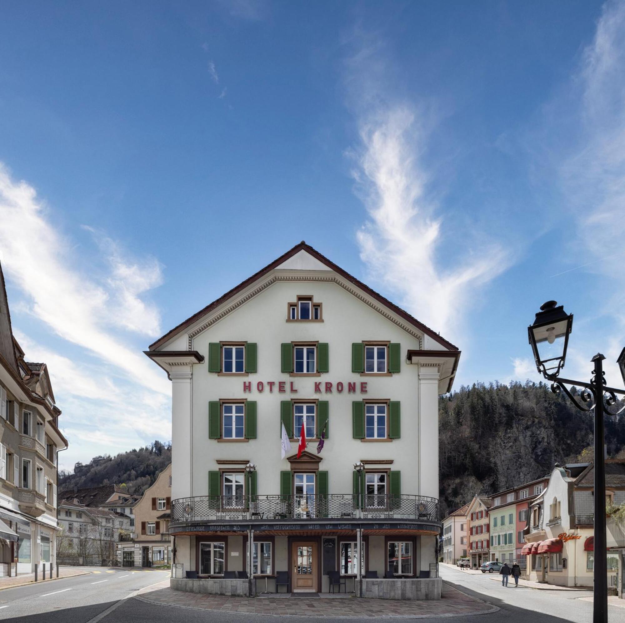 Hotel Krone By B-Smart Bad Ragaz Exterior foto